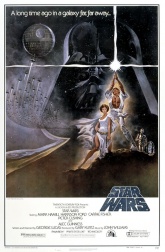 plakat: Gwiezdne wojny: część IV - Nowa nadzieja