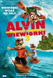 plakat: Alvin i Wiewiórki 3