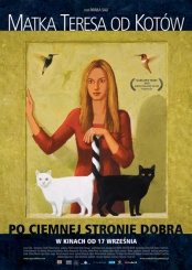 plakat: Matka Teresa od kotów