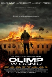plakat: Olimp w ogniu