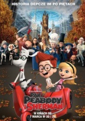 plakat: Pan Peabody i Sherman