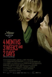 plakat: 4 miesiące, 3 tygodnie i 2 dni