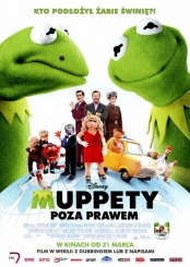 plakat: Muppety: Poza prawem