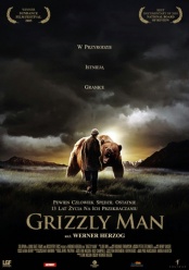 plakat: Człowiek niedźwiedź