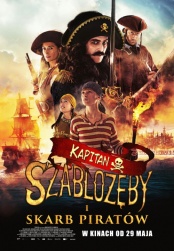plakat: Kapitan Szablozęby i skarb piratów