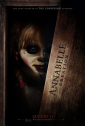 plakat: Annabelle: Narodziny zła