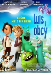 plakat: Luis i Obcy
