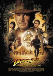 plakat: Indiana Jones i Królestwo Kryształowej Czaszki