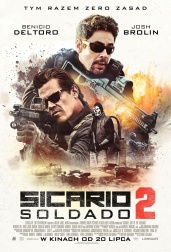 plakat: Sicario 2: Soldado 
