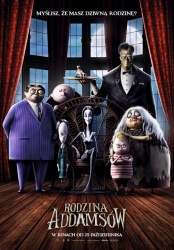 plakat: Rodzina Addamsów