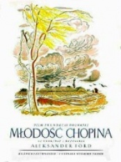 plakat: Młodość Chopina
