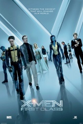 plakat: X-Men: Pierwsza klasa