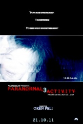 plakat: Paranormal Activity 3