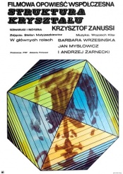 plakat: Struktura kryształu