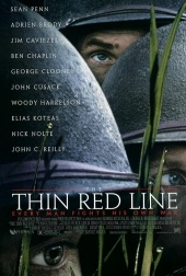 plakat: Cienka czerwona linia